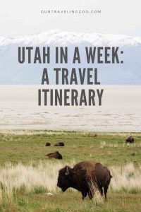 Utah itinerary ideas