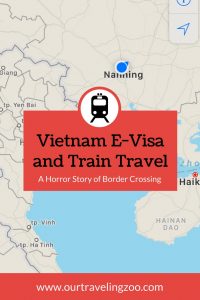 Vietnam e-visa and train travel