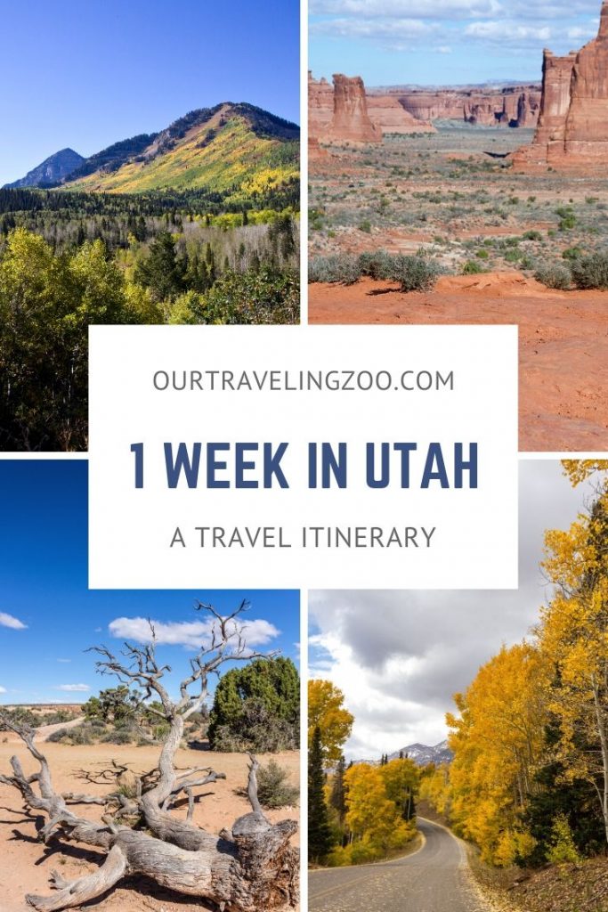 What do you do if you have a week to explore Utah? Check out our Utah itinerary to get some ideas