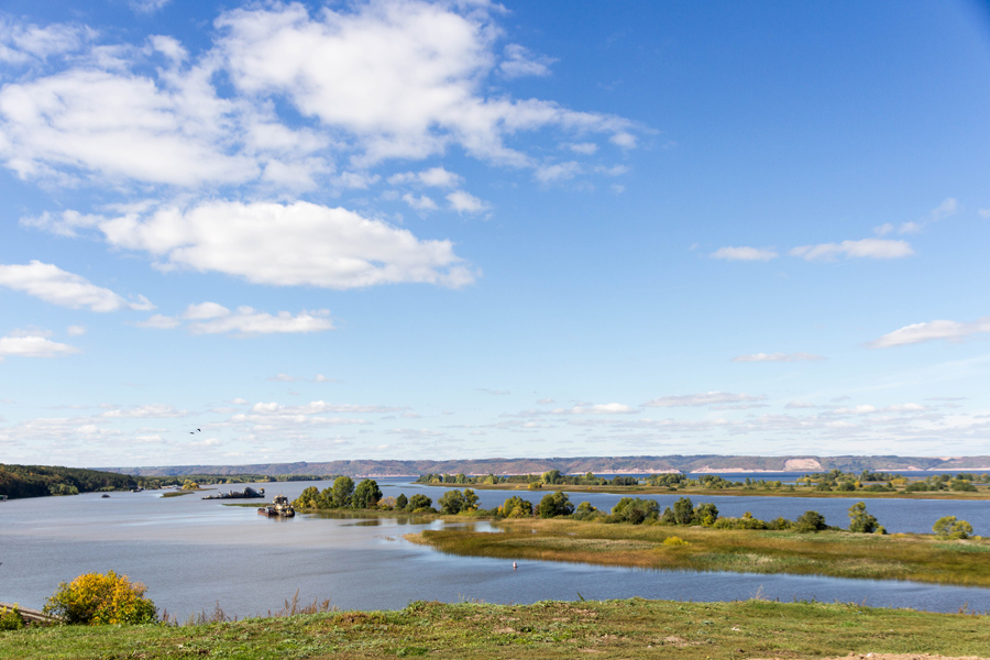 Volga river