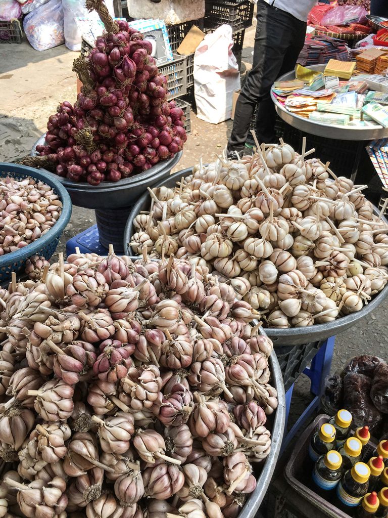 market garlic vietnam