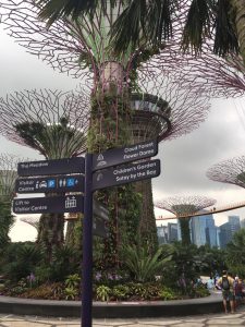 Gardens by the Bay Sign