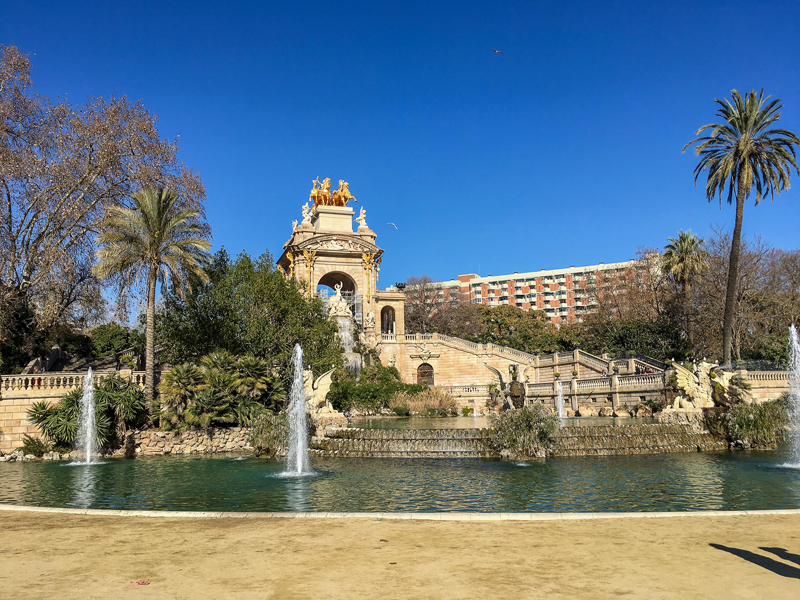 Cascade Fountain in Parc de la Ciutadella, Barcelona