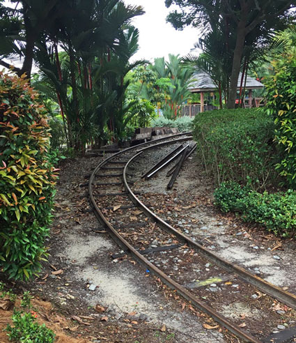 Legoland Express tracks were in disrepair