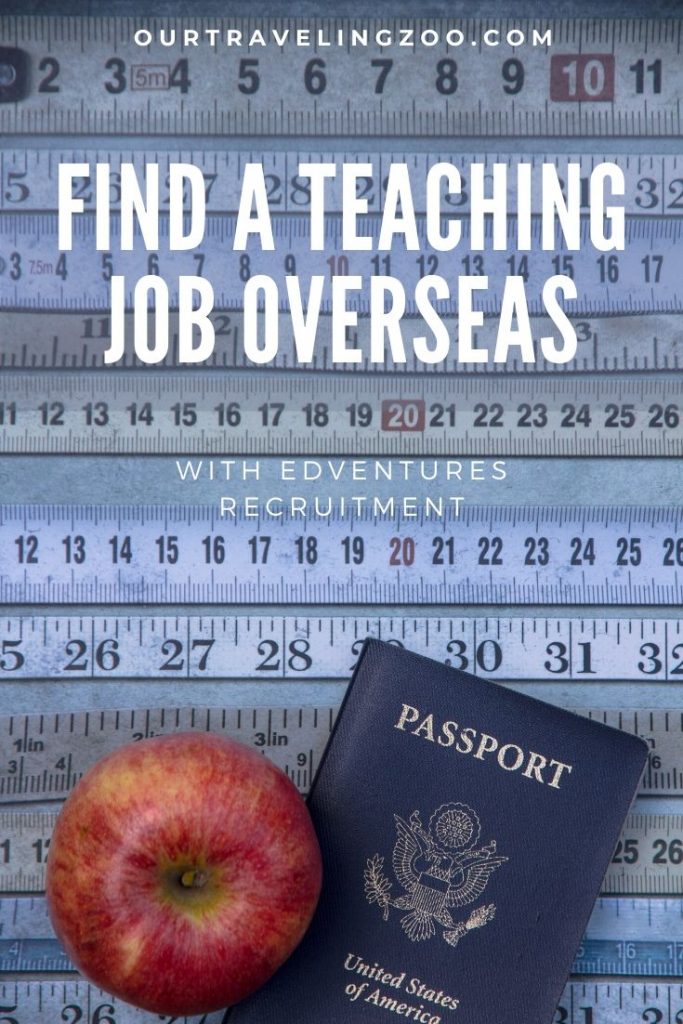 Find a teaching job overseas with Edventures Recruitment App