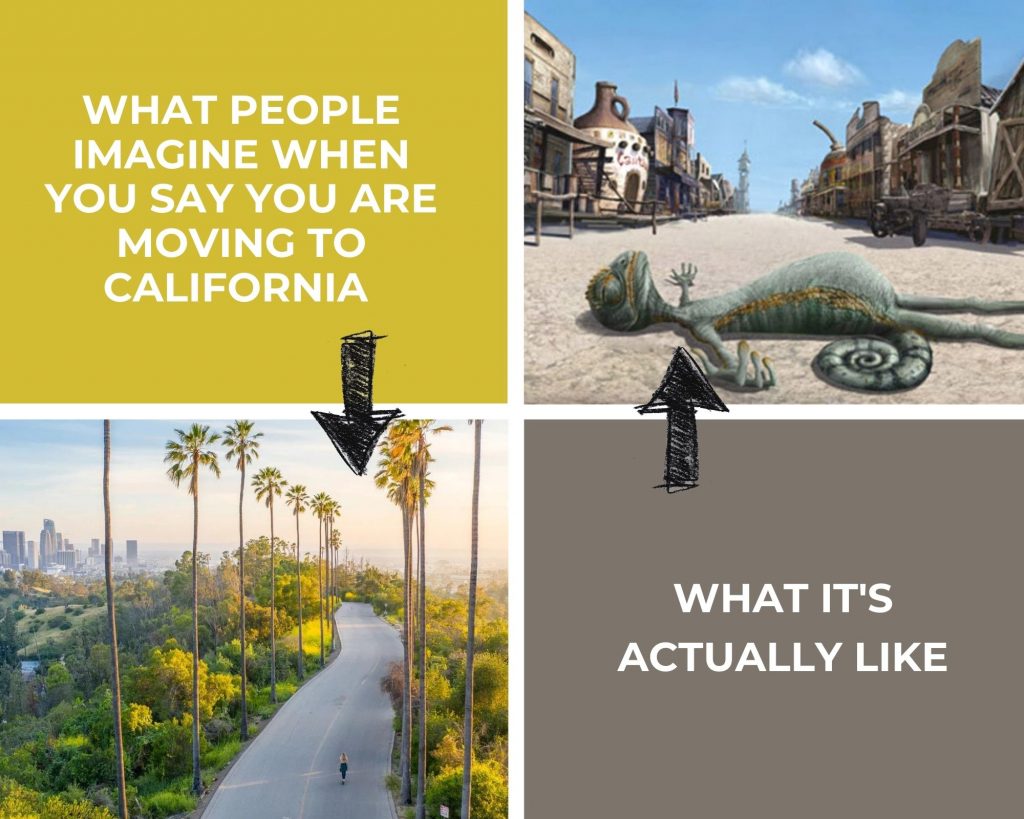 what is moving to California really like? In our case, it's not stunning beaches and palm trees swaying in the wind but a small desert town in the middle of nowhere.